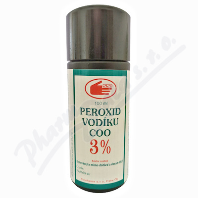 Peroxid vodíku COO 3% drm.sol.100ml