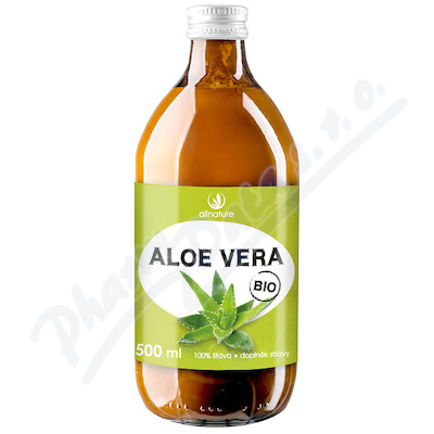 Allnature Aloe vera 100% šťáva BIO 500ml