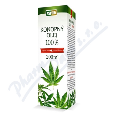 Konopný olej 100% 200ml