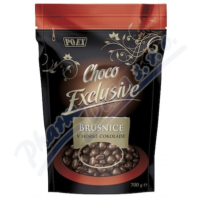 POEX Choco Exclusive Brusnice v hořké čoko.700g