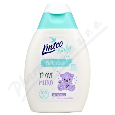 Dětské těl.mléko LINTEO BABY s Bio měsíč.lék.250ml