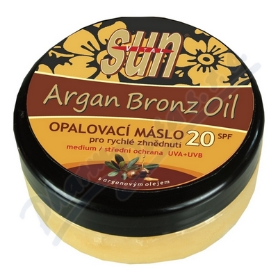 Arganové opalovací máslo SPF20 200ml
