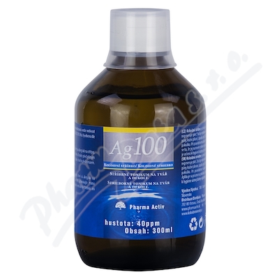 Koloidní stříbro Ag100 40ppm 300ml