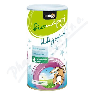 BABIO dětský bionápoj klidný spánek 180g 4m+