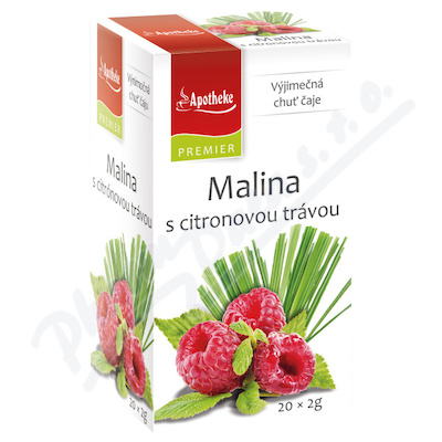 Apotheke Malina s citronovou trávou 20x2g