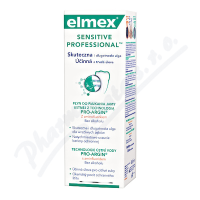 Elmex Sensitive Professional ústní voda 400ml