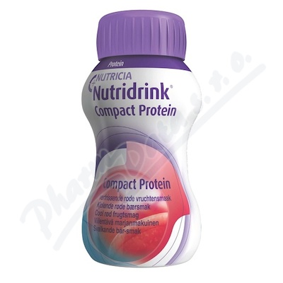 Nutridrink Compact Protein s př.chl.čer.ov.4x125ml