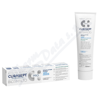 CURASEPT Biosmalto Mousse Abraz&E.rem.kr.Máta 50ml