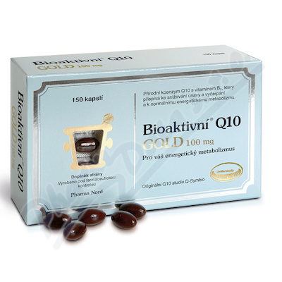 Bioaktivní Q10 Gold 100mg cps.150