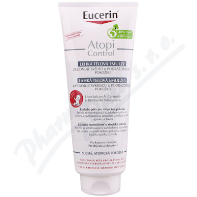 Eucerin AtopiControl lehká tělová emulze 400ml