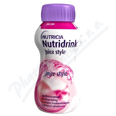 Nutridrink Juice style s přích.jahoda 4x200ml