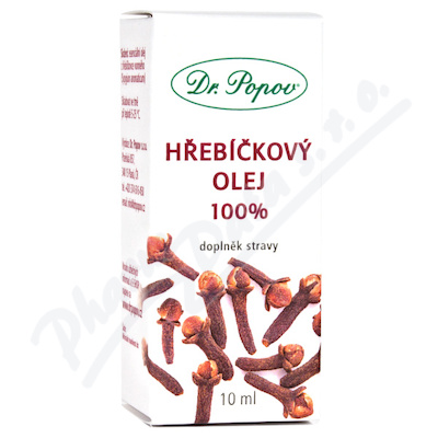 Dr.Popov Hřebíčkový olej 100% 10ml