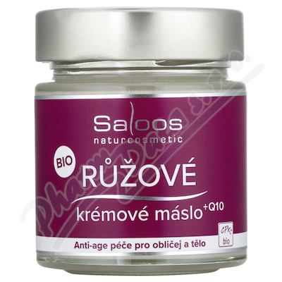 Saloos Růžové krémové máslo+Q10 BIO 110ml