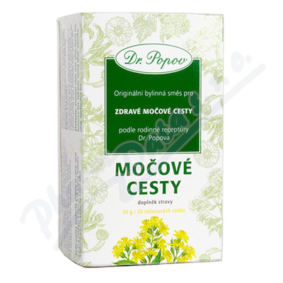 Dr.Popov Čaj Močové cesty 20x1.5g