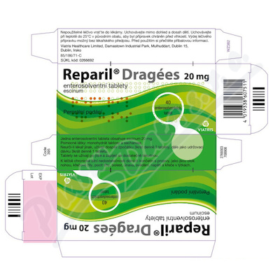 Reparil-Dragées 20mg tbl.ent.40