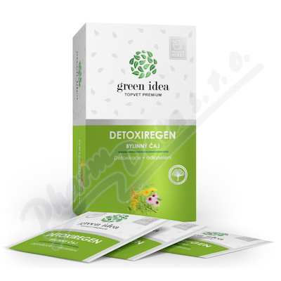 Green idea čaj bylinný Detoxiregen 20x1.5g