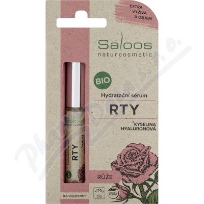 Saloos Hydratační sérum rty Růže BIO 7ml