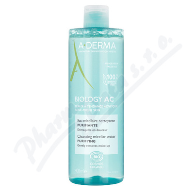 A-DERMA BIOLOGY AC Čisticí micelární voda 400ml