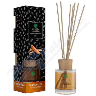 Green idea Ratan.vonné tyčinky- Santal dřevo 100ml