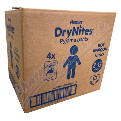 DryNites natah.kalh.chlapci 8-13let/30-48kg/4x13ks