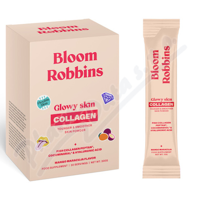 Bloom Robbins Glowy skin COLLAGEN nápoj sáčky 30ks