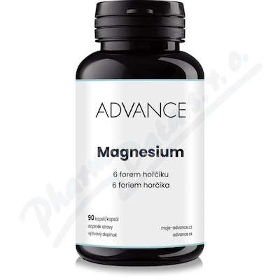 ADVANCE Magnesium 6 forem hořčíku cps.90