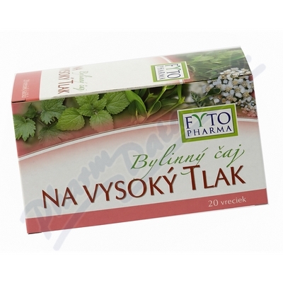 Bylinný čaj na vysoký tlak 20x1.25g Fytopharma