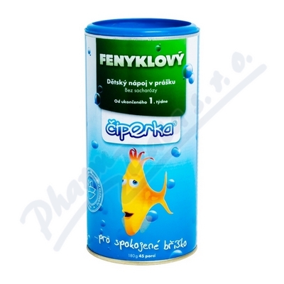 ČIPERKA dětský nápoj fenyklový 180g 1t+