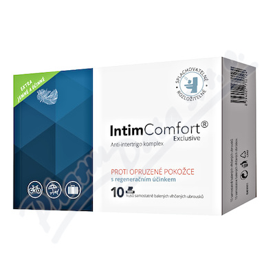 Intim Comfort 10 kapesníčků-anti-intertrigo balsám