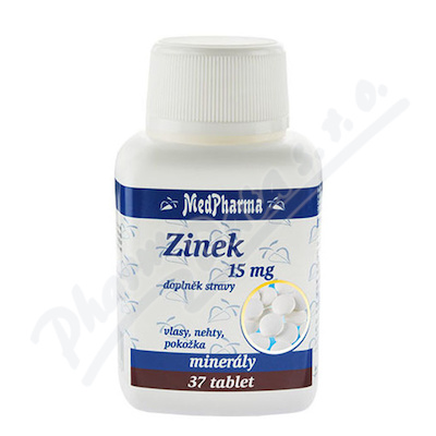 MedPharma Zinek 15mg tbl.37