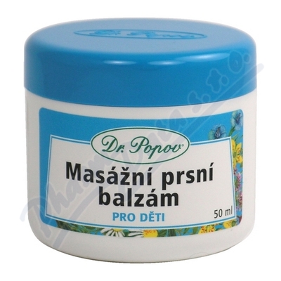 Dr.Popov Masážní prsní balzám pro děti 50ml