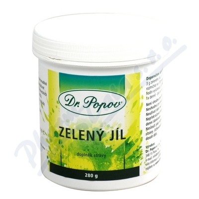 Dr.Popov Zelený jíl 280g