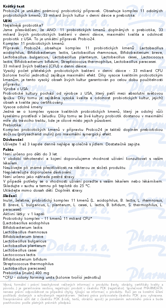 ADVANCE Probio24 probiotika cps.60