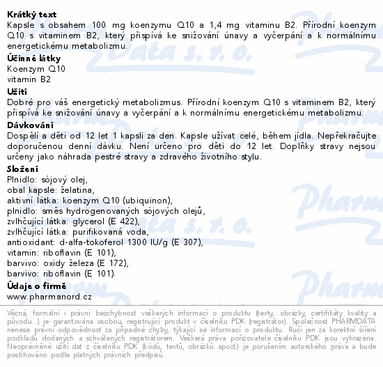Pharma Nord Bioaktivní Q10 Gold 100mg cps.150