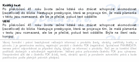 Brýle čtecí +1.50 černé s kovovým doplňkem FLEX