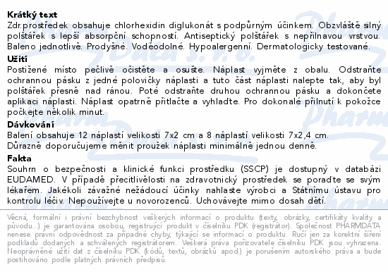 LIVSANE Univerzální náplasti-proužky 20ks