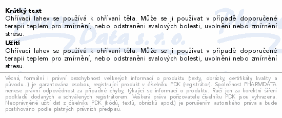 SimplyMed Gumový termofor 2L