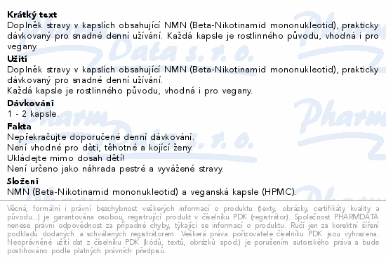 LIVLIFE NMN cps.60