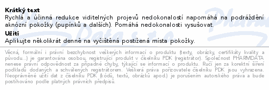 skineffect Gel proti nedokonalostem 15ml