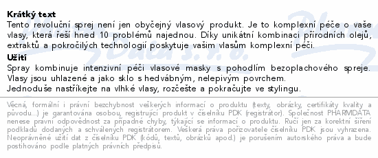 Tomas Arsov Hydrating Hair spray 150ml