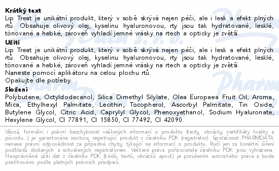 Dermacol Lip Treat lesk na rty Mauve Muse 6 10ml