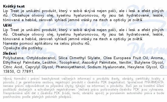 Dermacol Lip Treat lesk na rty Summer Crush 7 10ml