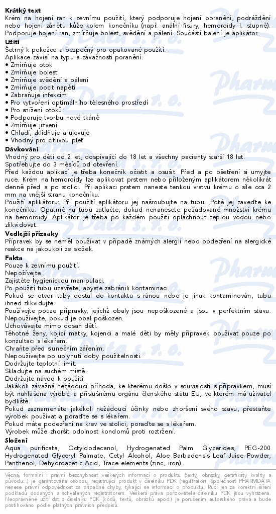 LIVSANE Krém na hemoroidy 30g