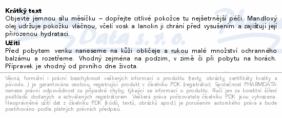 WELEDA baby Měsíčkový ochranný balzám 30ml